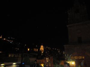 Guanajuato desde la terraza de Casa Cuatro